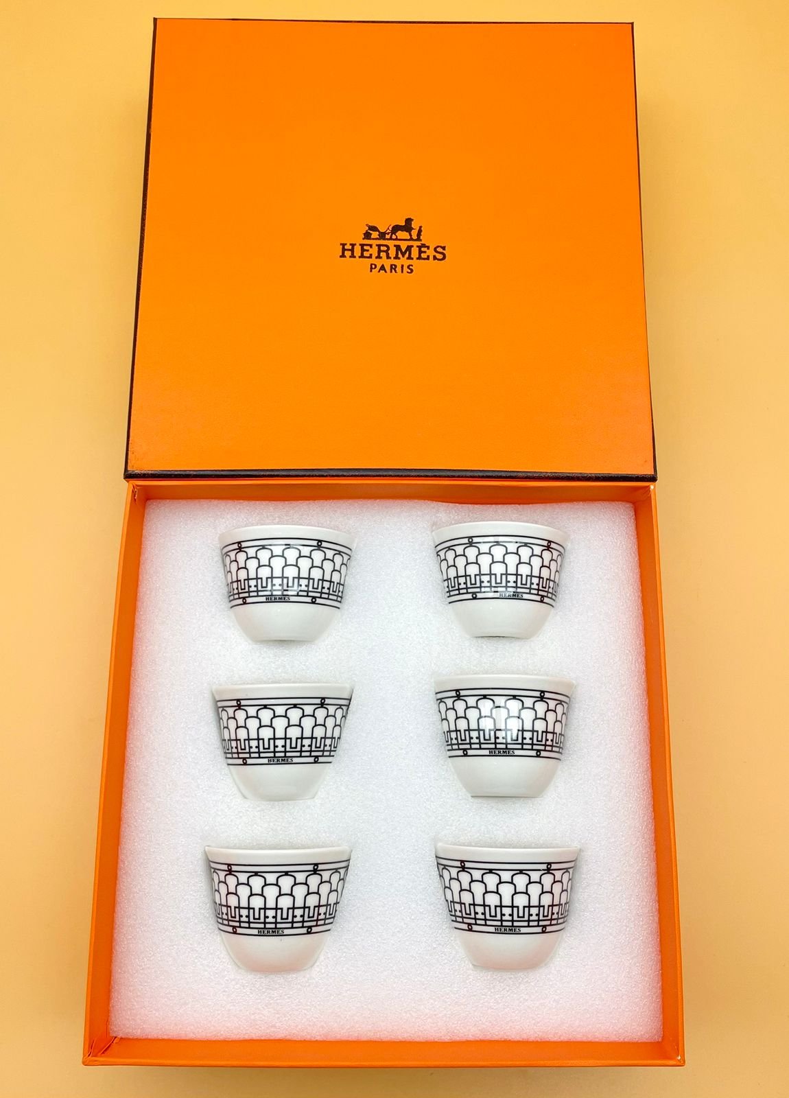 Arabic coffee set for six people from Hermes